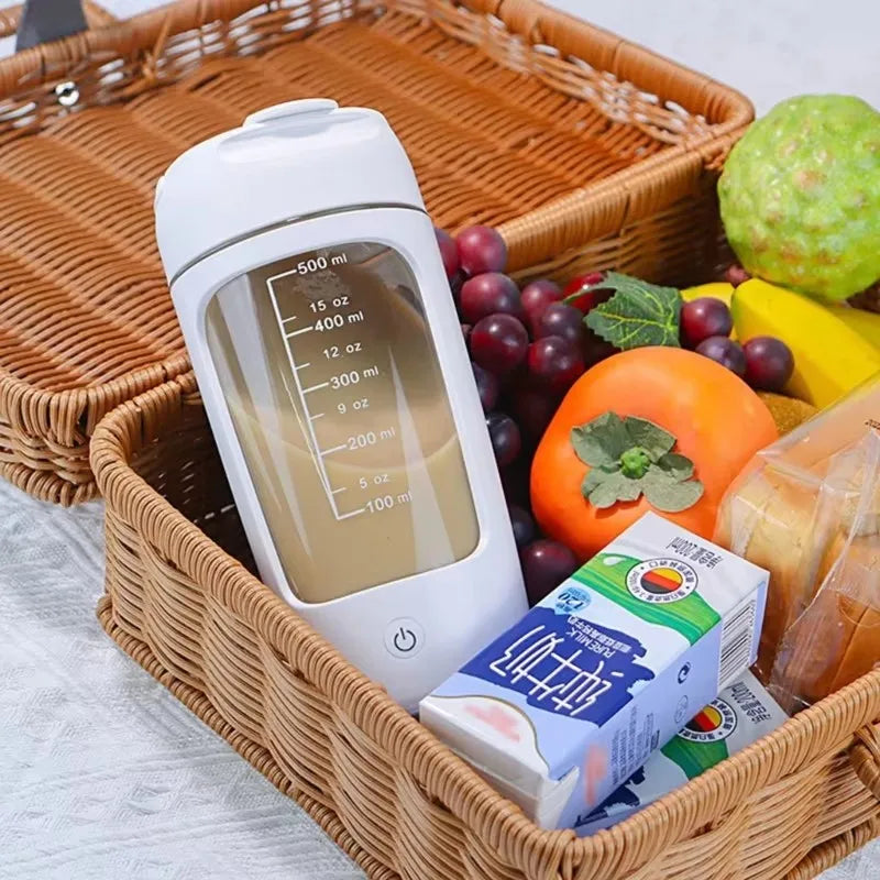 TurboBlend Electric Protein Shaker Cup – 500ml