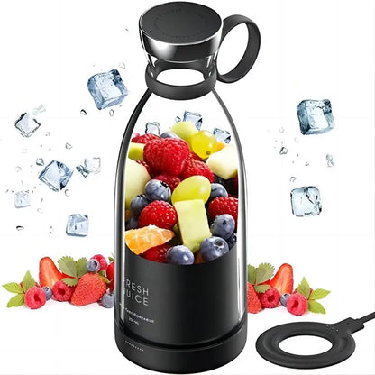 TurboBlend Portable Electric Juicer Cup – 350ml
