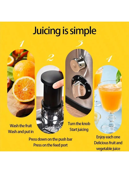 TurboBlend Centrifugal Juicer – 800W