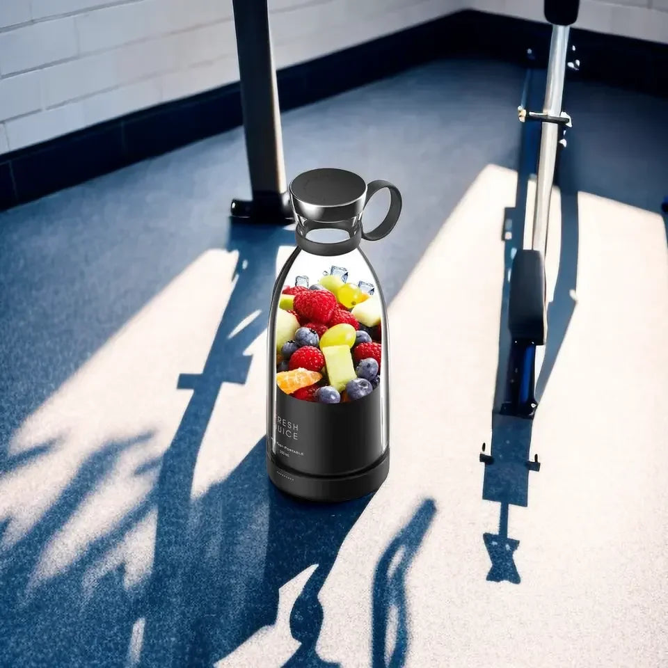 TurboBlend Portable Electric Juicer Cup – 350ml