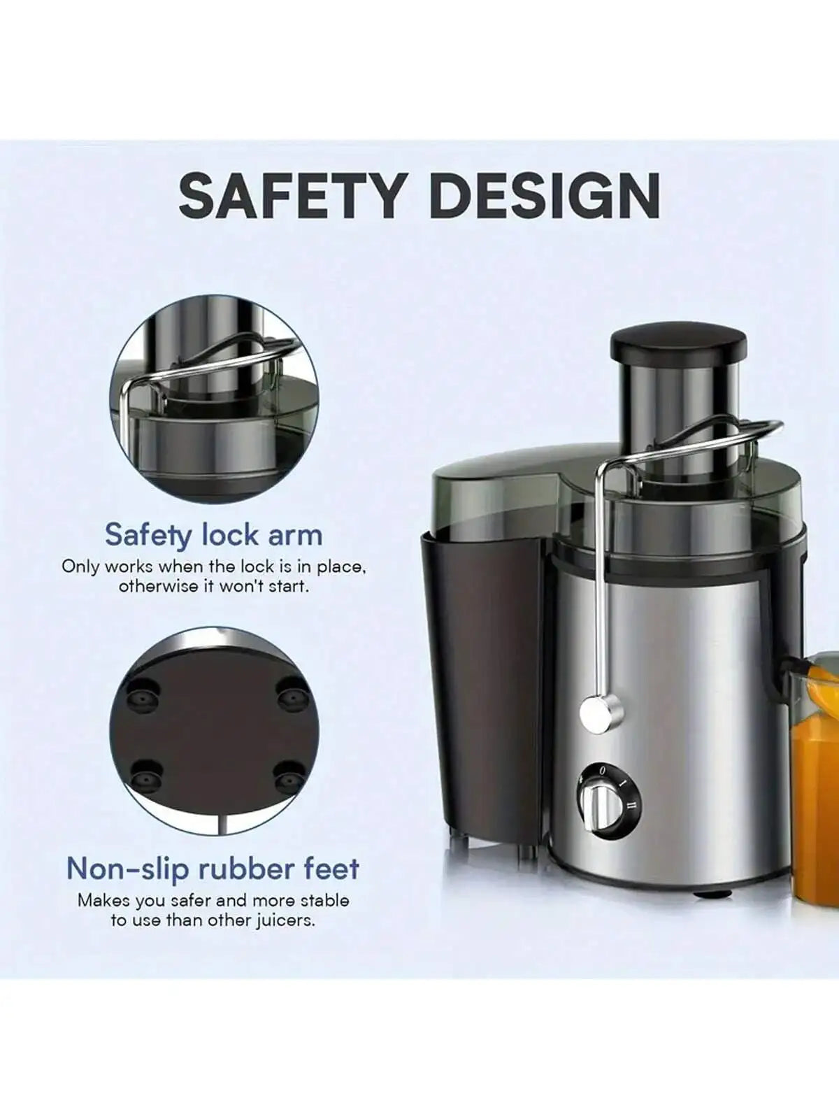 TurboBlend Centrifugal Juicer – 800W