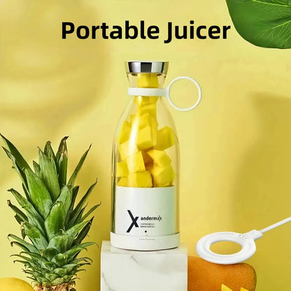 TurboBlend Portable Electric Juicer Cup – 350ml